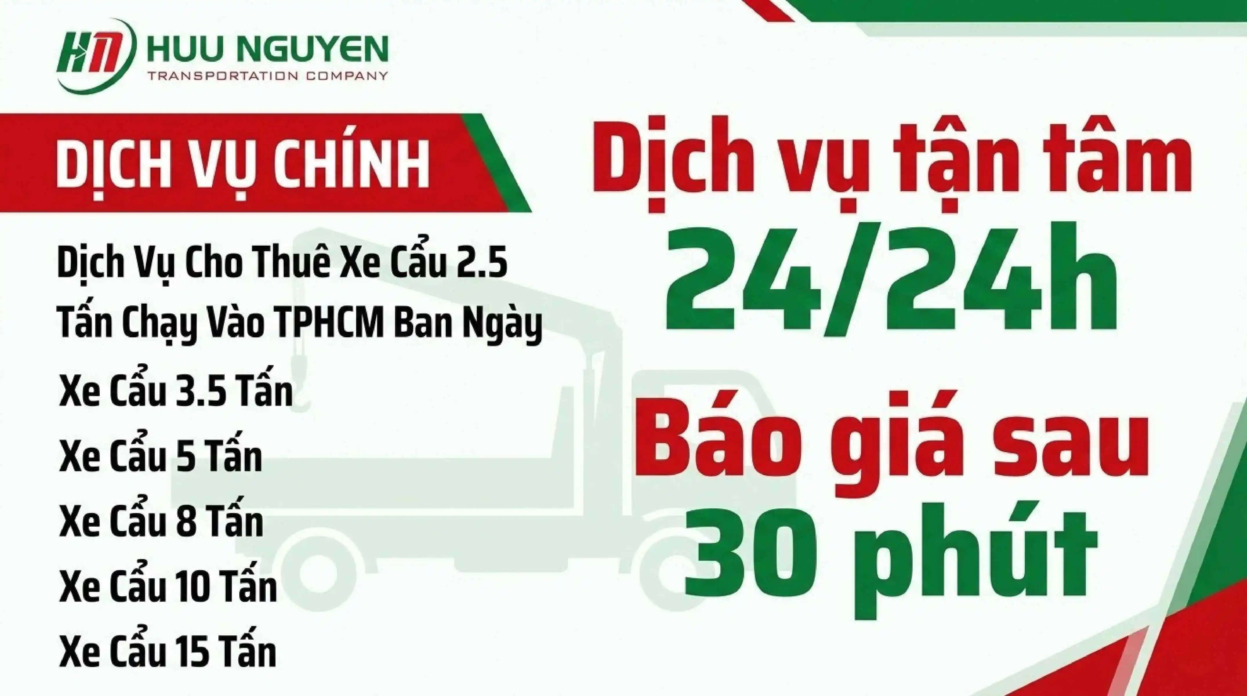 Dịch vụ xe cẩu tận t&acirc;m