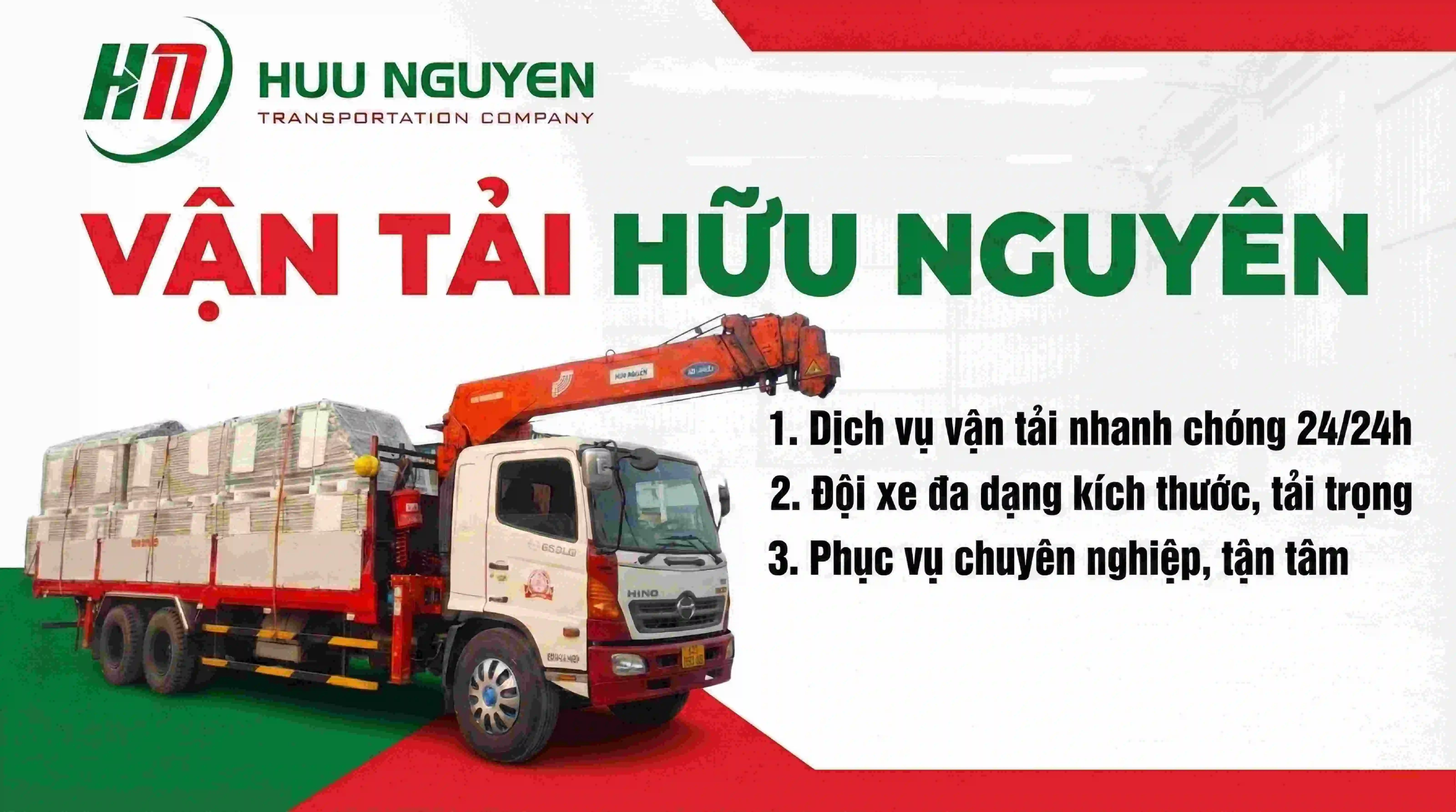 Dịch vụ vận tải chất lượng